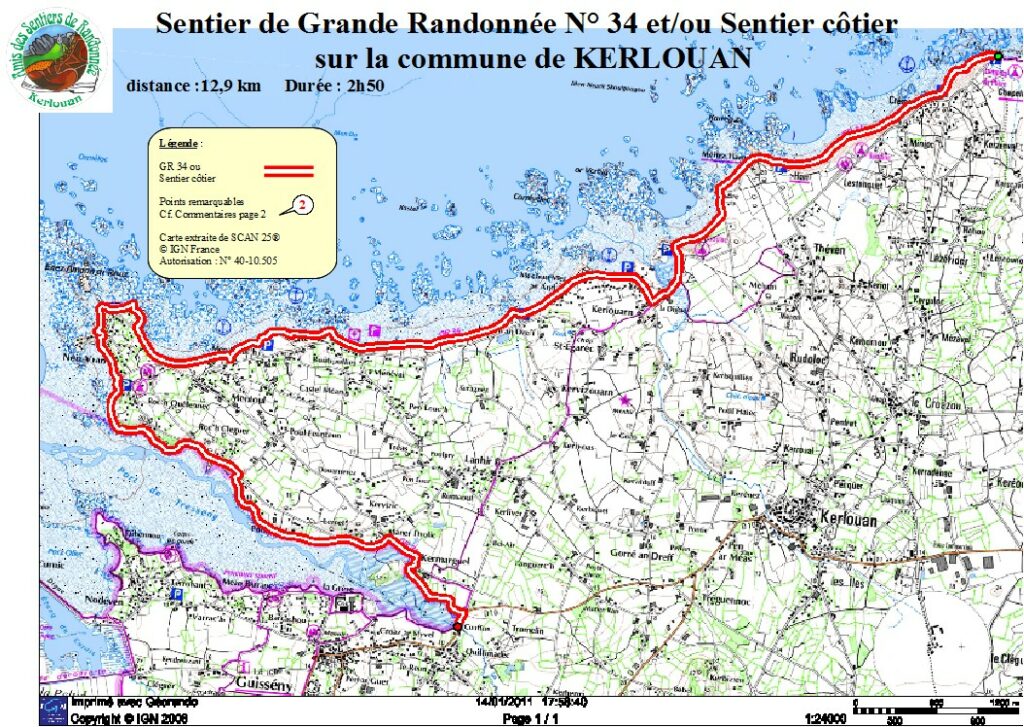 Randonnée GR34 à Kerlouan, Bretagne : Le guide complet Kerlouan La Villa sur la Baie